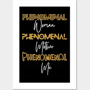 Phenomenal Woman Posters and Art